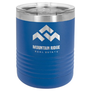 Picture of  LTM7104 - Polar Camel Ringneck 10 oz. Royal Blue Vacuum Insulated Tumbler with Clear Lid